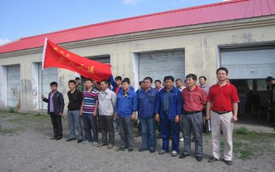  公司预备役民兵训练-打靶现场