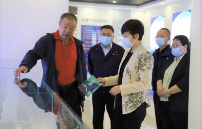 市委常委、宣传部部长韦青到维多利亚vic003走访调研