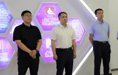 省委台办主任谢军莅临维多利亚vic003走访调研